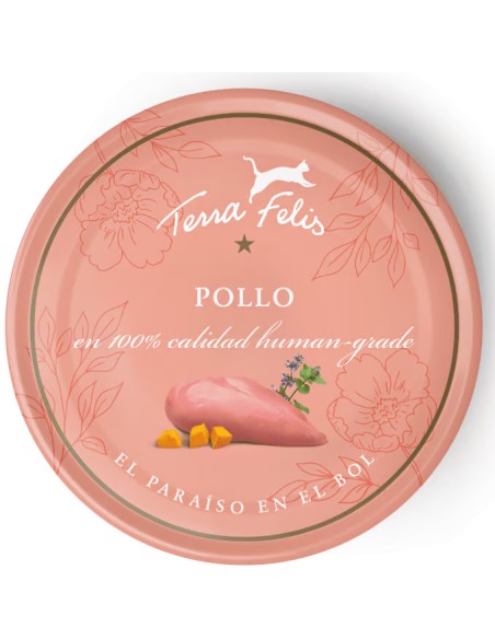 TERRA FELIS GRAIN FREE LATA DE POLLO - 80 GR 80 GR - 2
