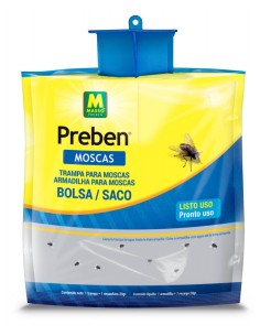 MASSO TRAMPA MOSCAS PREBEN BOLSA LISTA PARA USO