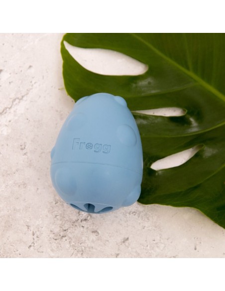 FROGG HUEVO JUGUETE PARA PERROS AZUL