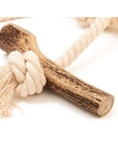 GREEN ELK JUGUETE DE CUERDA CON ASTA DE CIERVO 2