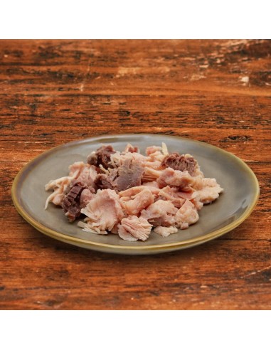 MCADAMS TARRINA DE POLLO CAMPERO CON PAVO Y CORAZÓN DE PAVO PARA PERROS - 150 GR 150 GR