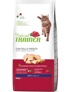 NATURAL TRAINER CAT ADULT POLLO 10 KG 1 5 KG