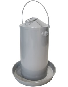 GAUN BEBEDERO CHAPA PINTADO PARA AVES 4 LITROS - 2