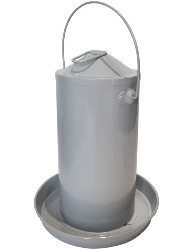 GAUN BEBEDERO CHAPA PINTADO PARA AVES 4 LITROS - 2