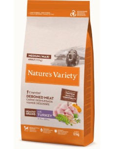 NATURES VARIETY HEALTHY GRAIN PAVO PARA PERROS MEDIANOS Y GRANDES 3 KG 10 KG
