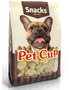 PET CUP SNACK GALLETAS FIGURAS ANIMALES 10 KG 400 GR