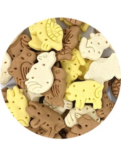 PET CUP SNACK GALLETAS FIGURAS ANIMALES 10 KG 400 GR 2