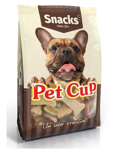 PET CUP SNACK GALLETAS HUESO SANDWICH MIX - 400 GR 400 GR