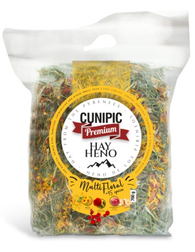 CUNIPIC HENO PREMIUM MULTIFLORAL DE LOS PIRINEOS - 700 GR 700 GR - 2