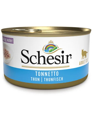 SCHESIR ATÚN EN AGUA DE COCCIÓN PARA GATOS - 85 GR (14 UNIDADES) 14 X 85 GR - 2