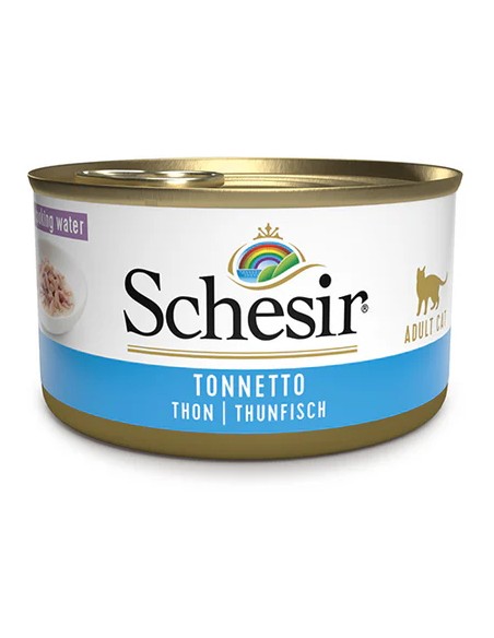 SCHESIR ATÚN EN AGUA DE COCCIÓN PARA GATOS - 85 GR (14 UNIDADES) 14 X 85 GR - 2