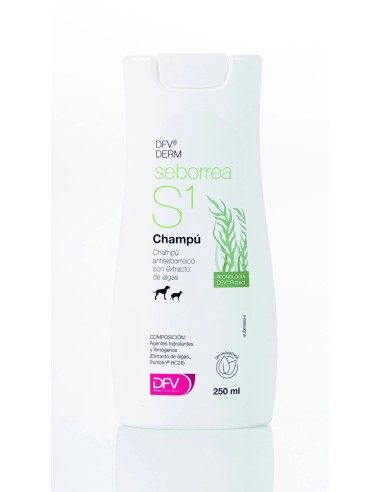 DFV DERM SEBORREAS S1 PARA PERROS Y GATOS