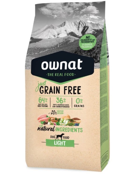 OWNAT JUST GRAIN FREE LIGHT 3 KG 14 KG - 2