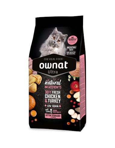 OWNAT ULTRA KITTEN STERILIZED 400 GR 1 5 KG 3 KG