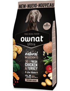 OWNAT ULTRA MEDIUM ADULT 400 GR 3 KG 12 KG