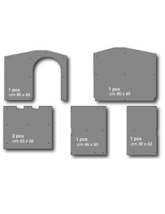 BAMA PET KIT AISLAMIENTO BUNGALOW M L