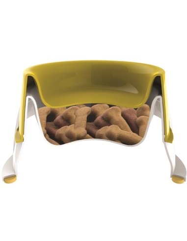 BAMA PET COMEDERO CIOTOLE MIMI 19 X 19 X 10/13 CM