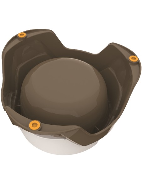 BAMA PET COMEDERO CIOTOLE MIMI 19 X 19 X 10/13 CM