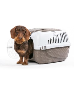 BAMA PET TRANSPORTIN TOUR MARRON 52 X 33 X 34 CM 59 X 38 X 37 CM 2