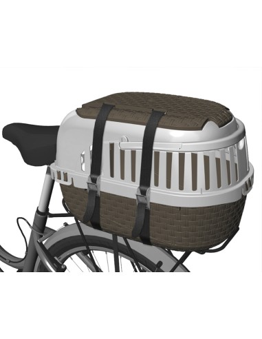 BAMA PET TRANSPORTIN TOUR MARRON 52 X 33 X 34 CM 59 X 38 X 37 CM