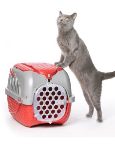 BAMA PET TRANSPORTIN TOUR ROJO 52 X 33 X 34 CM 59 X 38 X 37 CM 2