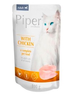PIPER CAT CHICKEN GRAIN FREE PARA GATOS - 100 GR