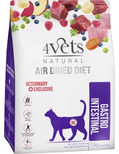 PIPER 4VETS CAT AIR DRIED GASTROINTESTINAL PARA GATOS 1 KG