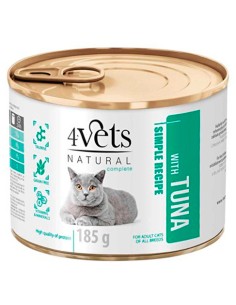 PIPER 4VETS CAT TUNA ATÚN PARA GATOS - 185 GR
