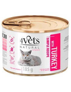 PIPER 4VETS CAT TURKEY PAVO PARA GATOS - 185 GR