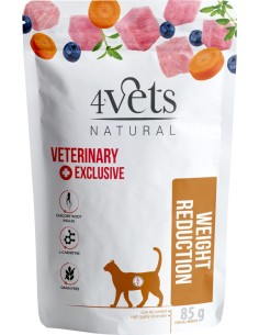 PIPER 4VETS CAT WEIGHT REDUCTION LIGHT PARA GATOS - 85 GR