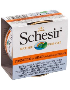 SCHESIR ATÚN CON DORADA EN SALSA PARA GATOS - 70 GR (14 UNIDADES) 14 X 70 GR - 2
