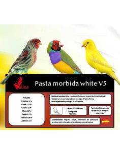 ORNIVALLES PASTA MÓRBIDA WHITE V5 5 KG