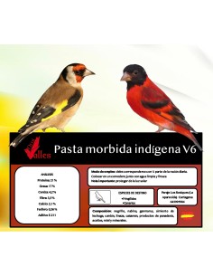 ORNIVALLES PASTA MÓRBIDA INDÍGENA V6 1 KG
