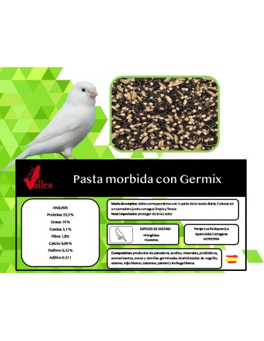 ORNIVALLES MIXTURA CANARIOS SIN DORE CON PERILLA 5 KG