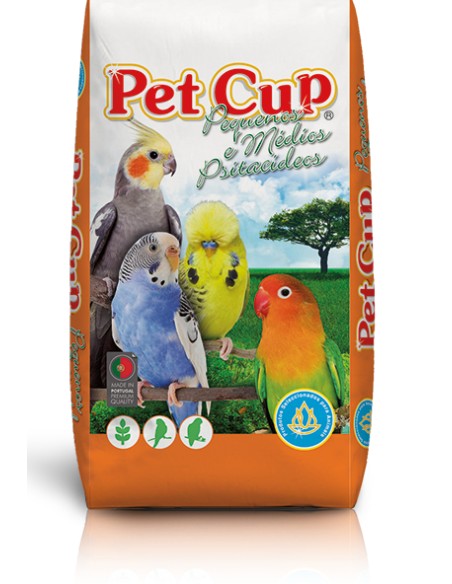 PET CUP MIXTURA PSITACIDAS CLASSIC 20 KG
