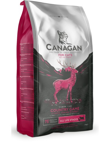 CANAGAN CARNES DE CAZA PARA GATOS 4 KG 1 5 KG 375 GR - 3