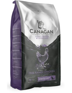 CANAGAN LIGTH - SENIOR - ESTERILIZADOS PARA GATOS 4 KG 1 5 KG 375 GR - 3