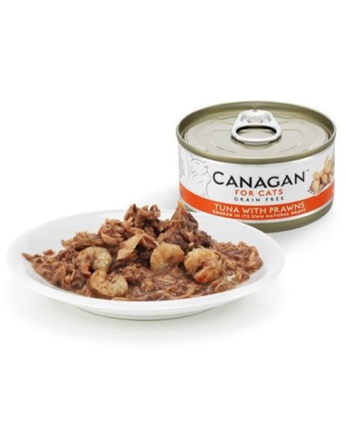 CANAGAN LATA DE ATÚN CON GAMBAS PARA GATOS - 75 GR 75 GR - 3