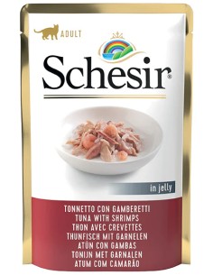 SCHESIR ATÚN Y GAMBAS EN GELATINA PARA GATOS (20 UNIDADES) - 20 X 85 GR 20 X 85 GR - 2