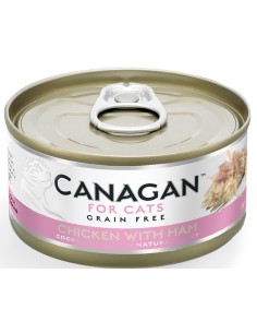 CANAGAN LATA DE POLLO CON JAMÓN PARA GATOS - 75 GR 75 GR - 2