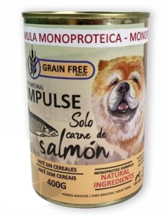 THE NATURAL IMPULSE LATA MONOPROTEICA SALMON IMPULSE - 400 GR 400 GR - 2