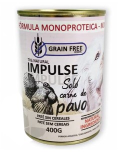 THE NATURAL IMPULSE LATA MONOPROTEICA PAVO IMPULSE - 400 GR 400 GR - 2