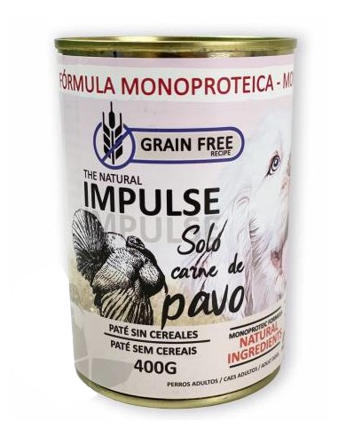 THE NATURAL IMPULSE LATA MONOPROTEICA PAVO IMPULSE - 400 GR 400 GR - 2