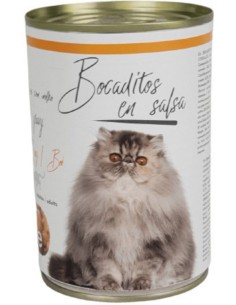 THE NATURAL IMPULSE BOCADITOS EN SALSA CON BUEY PARA GATOS - 415 GR 415 GR - 2