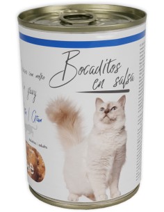 THE NATURAL IMPULSE BOCADITOS EN SALSA CON ATUN PARA GATOS - 415 GR 415 GR - 2