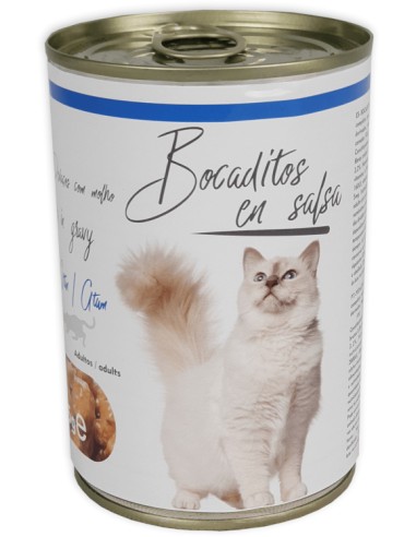 THE NATURAL IMPULSE BOCADITOS EN SALSA CON ATUN PARA GATOS - 415 GR 415 GR - 2