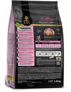 ERA PIENSO GRAIN FREE KITTEN POLLO Y PAVO - 1,25 KG 1 25 KG - 2 2