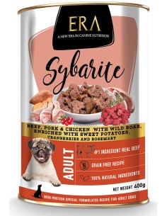 ERA SYBARITE TERN, CERDO, POLLO Y JABALÍ CON BATATAS PARA PERROS - 400 GR 400 GR - 2