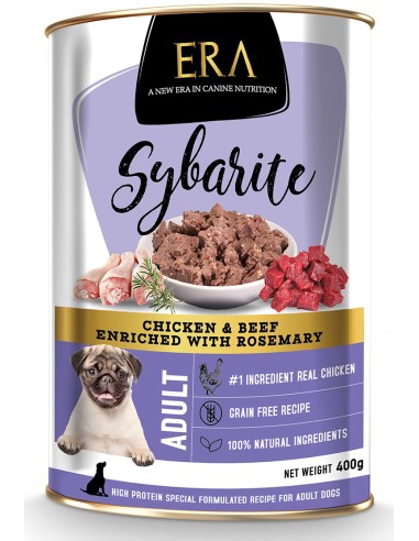 ERA SYBARITE POLLO Y TERN CON ROMERO PARA PERROS - 400 GR 400 GR - 2