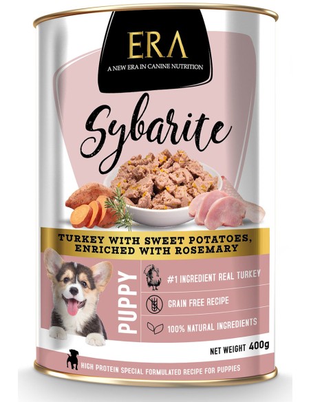 ERA SYBARITE PUPPY PAVO CON BATATAS PARA CACHORROS - 400 GR 400 GR - 2